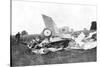 Wreckage of Aeroplane in Which British Pilot Flight-Lieutenant Warneford Was Killed, 1915-null-Stretched Canvas