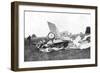 Wreckage of Aeroplane in Which British Pilot Flight-Lieutenant Warneford Was Killed, 1915-null-Framed Giclee Print