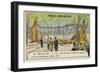 Wreckage of Severo and Sache's Airship Pax, Avenue De Maine, Paris, 1902-null-Framed Giclee Print