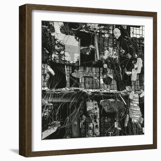 Wrecked Building, 1976-Brett Weston-Framed Photographic Print