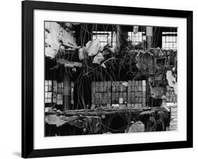 Wrecked Building and Windows, 1976-Brett Weston-Framed Photographic Print