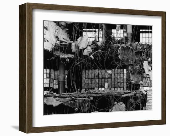 Wrecked Building and Windows, 1976-Brett Weston-Framed Premium Photographic Print