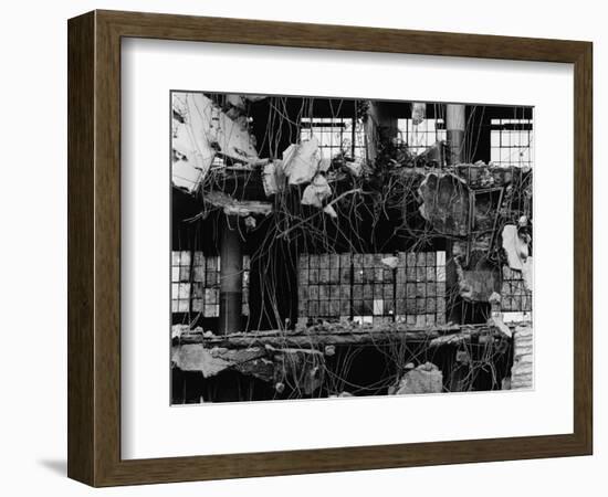 Wrecked Building and Windows, 1976-Brett Weston-Framed Photographic Print