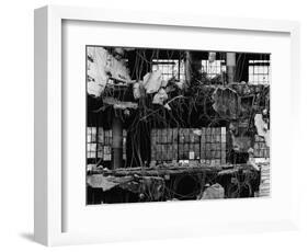 Wrecked Building and Windows, 1976-Brett Weston-Framed Photographic Print