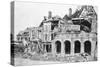 Wrecked Building, Grande Place, Peronne, France, First World War, 1917-null-Stretched Canvas