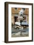 Wrecked Car Near Statue-Vittoriano Rastelli-Framed Photographic Print