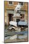 Wrecked Car Near Statue-Vittoriano Rastelli-Mounted Photographic Print