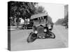 Wrecked Car on Washington, D.C. Street in 1922-null-Stretched Canvas