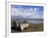 Wrecked Fishing Boats Near Salen, Isle of Mull, Inner Hebrides, Scotland, United Kingdom, Europe-Neale Clarke-Framed Photographic Print