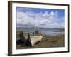 Wrecked Fishing Boats Near Salen, Isle of Mull, Inner Hebrides, Scotland, United Kingdom, Europe-Neale Clarke-Framed Photographic Print