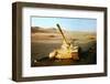 Wrecked Jordanian Tanks in Judean Hills-null-Framed Photographic Print