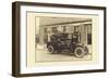 Wrecker Service Truck-null-Framed Art Print