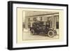 Wrecker Service Truck-null-Framed Art Print