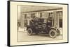 Wrecker Service Truck-null-Framed Stretched Canvas