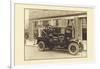 Wrecker Service Truck-null-Framed Art Print