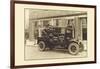 Wrecker Service Truck-null-Framed Art Print