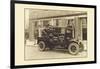 Wrecker Service Truck-null-Framed Art Print