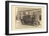 Wrecker Service Truck-null-Framed Art Print