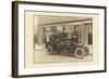 Wrecker Service Truck-null-Framed Art Print