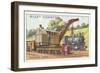 Wrecking Crane-English School-Framed Giclee Print