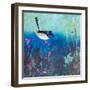 Wren at Dusk-Trudy Rice-Framed Art Print