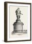 Wren's Original Design for the Summit of the Monument London-null-Framed Giclee Print