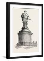 Wren's Original Design for the Summit of the Monument London-null-Framed Giclee Print