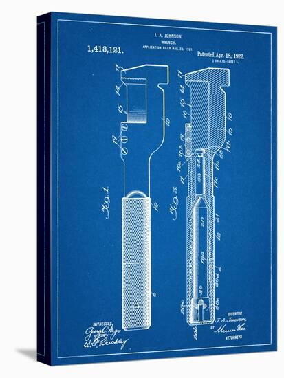 Wrench Tool Patent-null-Stretched Canvas