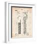 Wrench Tool Patent-Cole Borders-Framed Art Print