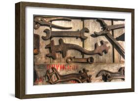 Wrench Wall-Robert Goldwitz-Framed Photographic Print