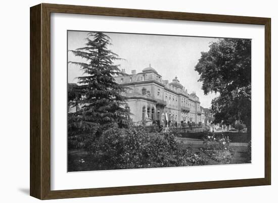 Wrest Park from the South-West, Silsoe, Bedfordshire, 1924-1926-HN King-Framed Giclee Print