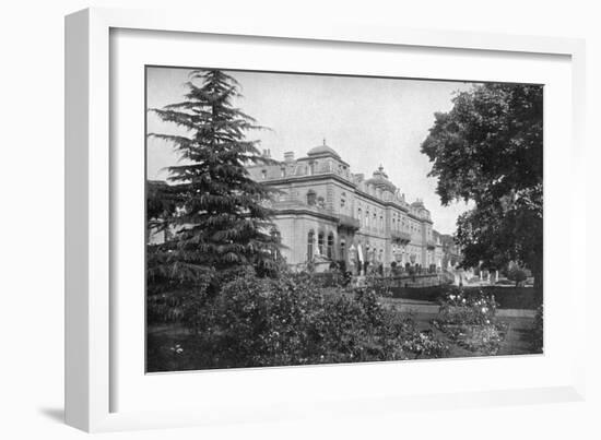 Wrest Park from the South-West, Silsoe, Bedfordshire, 1924-1926-HN King-Framed Giclee Print