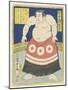 Wrestler Tagonoura Tsurukichi, March 1866-Utagawa Kunisada II-Mounted Giclee Print