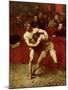 Wrestlers, 1875-Jean Alexandre Joseph Falguiere-Mounted Giclee Print