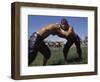 Wrestlers, Antalya Region, Anatolia, Turkey-Bruno Morandi-Framed Photographic Print