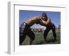 Wrestlers, Antalya Region, Anatolia, Turkey-Bruno Morandi-Framed Photographic Print