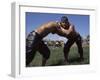 Wrestlers, Antalya Region, Anatolia, Turkey-Bruno Morandi-Framed Photographic Print