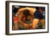 Wrestlers Wayne Wells and Ali Demirtas in Action at the Summer Olympics-Co Rentmeester-Framed Photographic Print