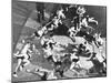 Wrestling at Great Lakes Athletic Plant-William C^ Shrout-Mounted Photographic Print