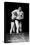 Wrestling Headlock-null-Stretched Canvas