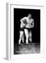 Wrestling Headlock-null-Framed Art Print