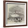 Wrestling in Cumberland-null-Framed Giclee Print