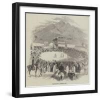 Wrestling in Cumberland-null-Framed Giclee Print