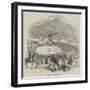 Wrestling in Cumberland-null-Framed Giclee Print