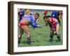 Wrestling Match, Naadam Festival, Oulaan Bator (Ulaan Baatar), Mongolia, Central Asia-Bruno Morandi-Framed Photographic Print