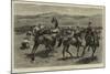 Wrestling on Horseback-William Small-Mounted Giclee Print
