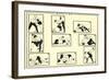 Wrestling Techniques-null-Framed Art Print