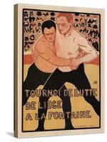 Wrestling Tournament, Liège, 1899-Armand Rassenfosse-Stretched Canvas