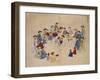 Wrestling-Kim Junkeun-Framed Giclee Print