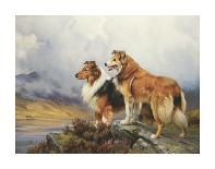 By the Kennels-Wright Barker-Giclee Print